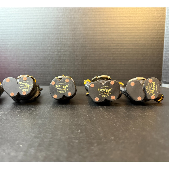 Bearfoots "Noel Bears" Jeff Fleming Big Sky Carvers Christmas Figurines -NO BOX - Picture 5 of 11